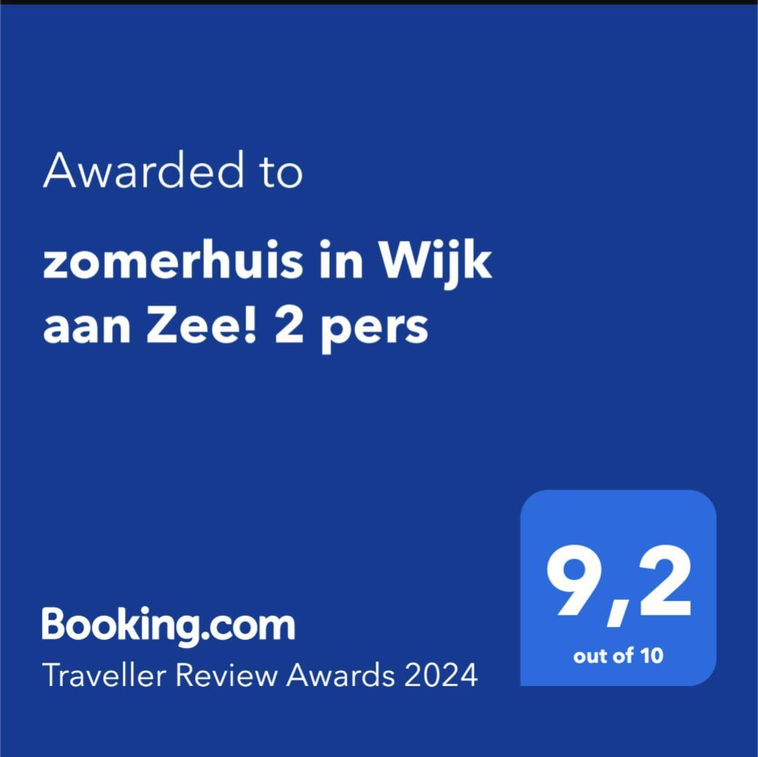 Zomerhuis In Wijk Aan Zee! 2 Pers Exterior foto